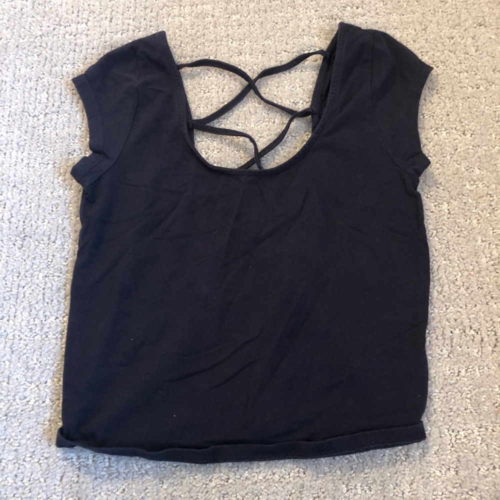 Forever 21 Crop Top with lace up back